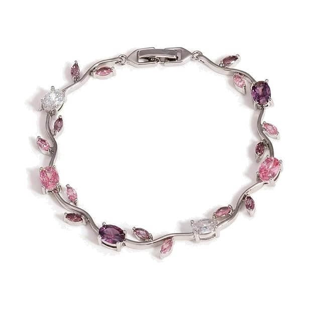 Shining Diva Fashion Tulip Bracelet for Women